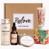 BFFLOVE Gift Set for Women - 5pcs Cherry Blossom Spa Gifts for Women , Birthday, Valentine's Day, Anniversary Gifts for Her with Massage Oil, Scented Candle, Bath Salts, Hand Cream view 1