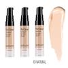 3 Pack Pro Full Cover Liquid Concealer, Waterproof Smooth Matte Flawless Finish Creamy Concealer Foundation for Eye Dark Circles Spot Face Concealer Makeup, Size:36ml/0.20Fl Oz, Natural view 2