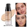 3 Pack Pro Full Cover Liquid Concealer, Waterproof Smooth Matte Flawless Finish Creamy Concealer Foundation for Eye Dark Circles Spot Face Concealer Makeup, Warm Natural, 36ml/0.20Fl Oz view 3