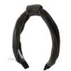 Velour Square Knot headband for Women and Girls - Green view 2