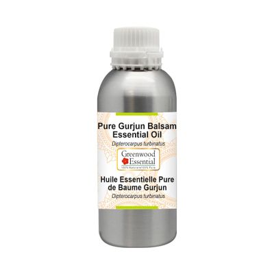 Greenwood Essential Pure Gurjun Balsam Essential Oil (Dipterocarpus turbinatus) Steam Distilled 300ml (10.1 oz)