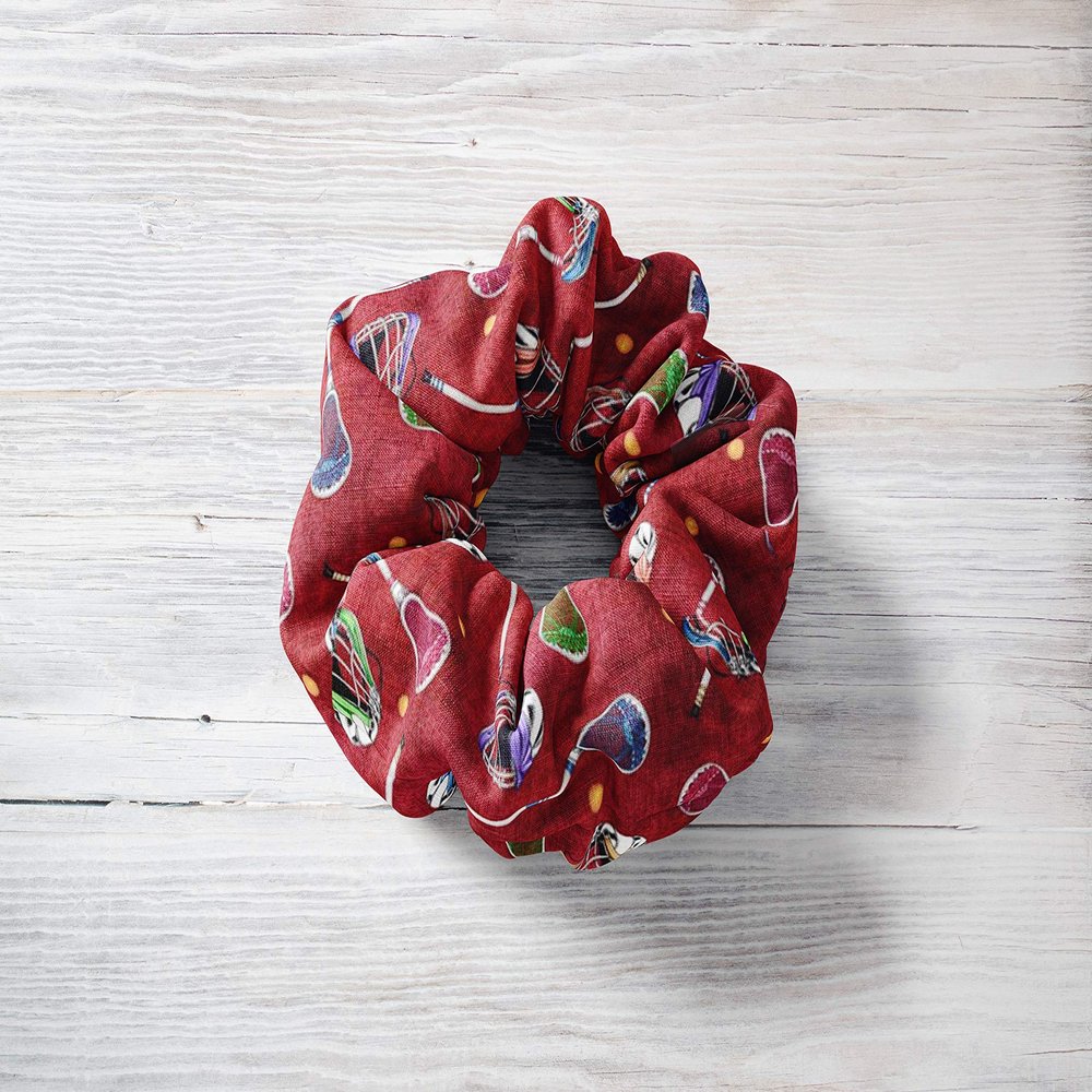 Lacrosse Hair Scrunchie