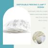 WZPB Disposable Piercing Clamps - 25Pcs Disposable Piercing Forceps Piercing Clamps Professional Septum Forceps Clamps, Plastic Piercing Clamps Set for Ear Nose Lip Belly Piercing Supplies view 2