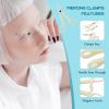 WZPB Disposable Piercing Clamps - 25Pcs Disposable Piercing Forceps Piercing Clamps Professional Septum Forceps Clamps, Plastic Piercing Clamps Set for Ear Nose Lip Belly Piercing Supplies view 3