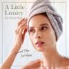 myHomeBody Hair Towel Wrap, Luxury Quick Drying Turban, Ultra Soft Absorbent Charcoal Fiber Cap, with Coconut Shell Button  2 Pack view 3