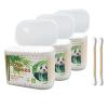 900pcs Bamboo Cotton Swabs, Biodegradable Wooden Cotton Buds view 2