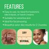 Andrea Hair Removal Wax Strips for the Face - 20 Applications, 2 packs view 3