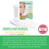 Andrea Hair Removal Wax Strips for the Face - 20 Applications, 2 packs view 4