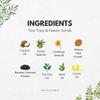 Ecocradle Anti-Acne Oil Control Walnut Shell Powder Tea Tree Neem Face Scrub, 40gm view 2