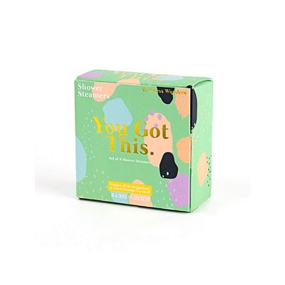 Gift Republic You Got This Shower Steamers Ginger Grapefruit & Orange Scented Aromatherapy Shower Steamers Pack of 8 Shower Bombs Pampering Gift Set