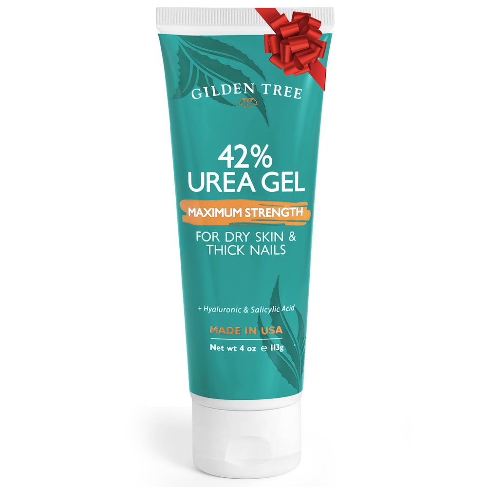 GILDEN TREE Urea Gel 42 Percent For Feet Maximum Strength Softens Cracked Heel Calluses & Thick Toenails
