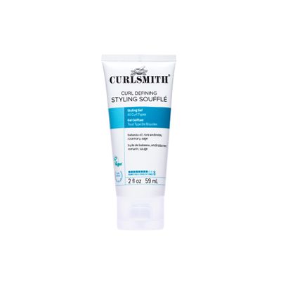 CURLSMITH Curl Defining Styling Souffl - Strong Hold Gel, Definition & Frizz Control, For All Curl Types, Vegan (2 oz)