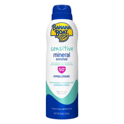 Banana Boat Spf#50+ Simply Protect Sensitive Spray, 6 Ounce