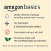 Amazon Basics Makeup Remover Wipes, Gentle Cleansing, Dermatologist Tested, Night Calming, Plant Based, Alcohol-Free, Removes Waterproof Mascara, 25 Count Per Pack, Pack of 6 view 3
