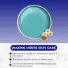 NaturaverdePro Blue Flex Hard Wax, Body and Facial Hair Removal, Brazilian Bikini Wax for Women with Calming Chamomile - 14oz view 2