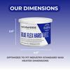 NaturaverdePro Blue Flex Hard Wax, Body and Facial Hair Removal, Brazilian Bikini Wax for Women with Calming Chamomile - 14oz view 3