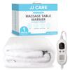 JJ CARE Massage Table Warmer 30"x73", Sherpa Fleece, 3 Heat Control Settings, 13ft Power Cord & Overheat Protection for Massage Therapy Bed Warmer Mattress Table Pad view 1