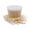 1500pcs Natural Bamboo Cotton Buds,Organic Biodegradable Cotton Swabs view 1
