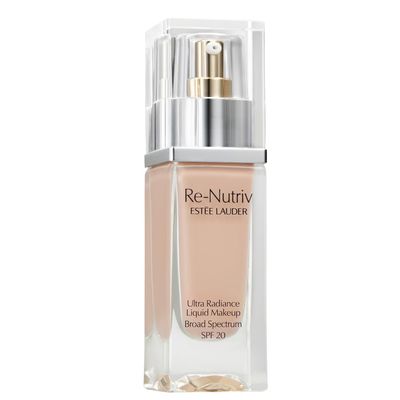Este Lauder Re-Nutriv Ultra Radiance Liquid Foundation SPF 20 | Luxurious, Hydrating, Long-Wearing, 1 Fl Oz, 2C3 Fresco