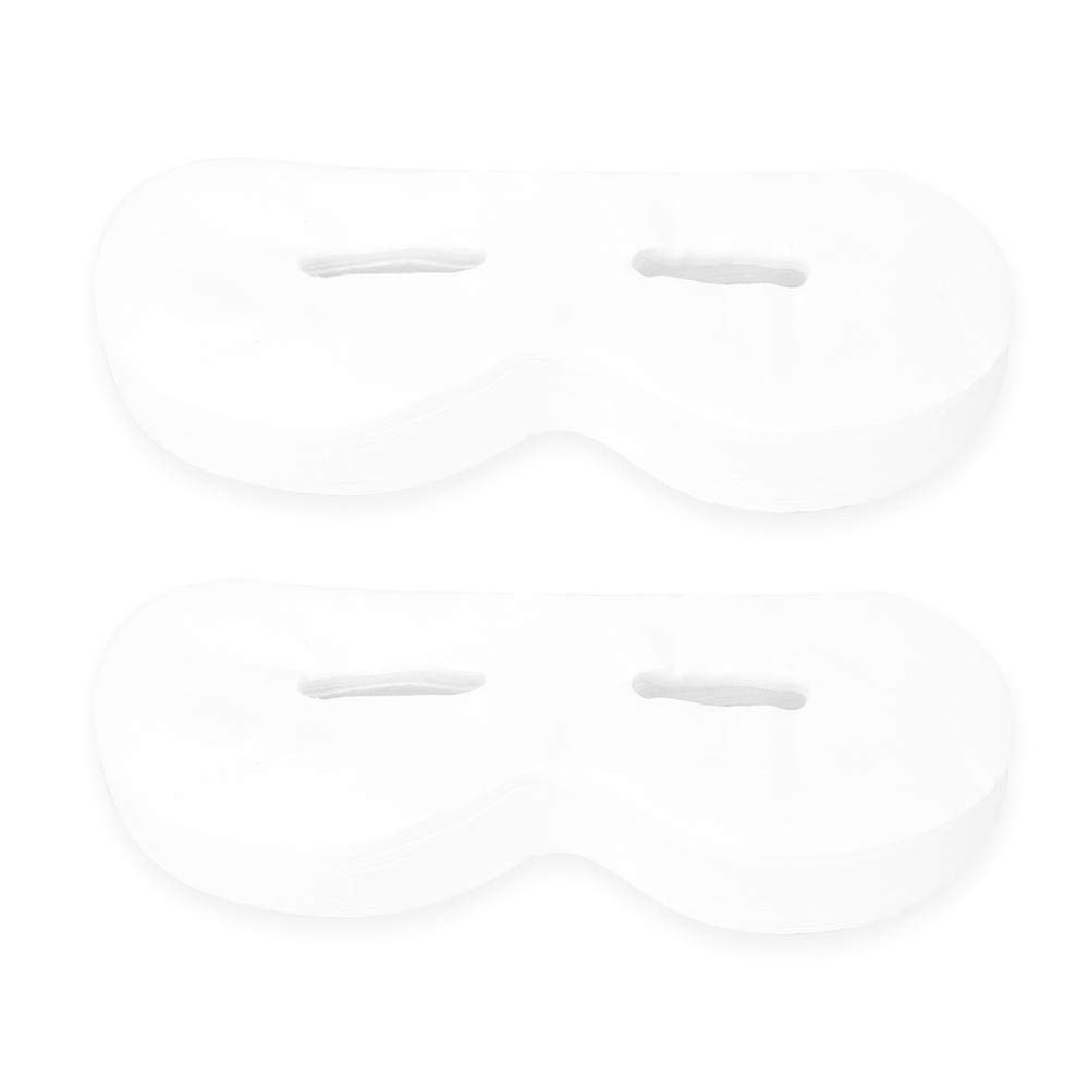 200pcs Disposable Eye Mask, Cotton Diy Paper Ultra-thin Eye Mask Sheet Eye Care Tool for Wrinkles and Firm Skin