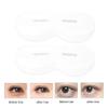 200pcs Disposable Eye Mask, Cotton Diy Paper Ultra-thin Eye Mask Sheet Eye Care Tool for Wrinkles and Firm Skin view 4