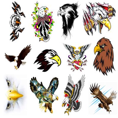 Eagle Temporary Tattoos