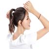 AwEx Hair Ties, Large Black: 50 PCS, 4 mm Thick, 170 mm Circumference, No Metal, Ouchless, Non-Tangle, Non-Pull - Great for Thick, Curly, Wavy Hair view 3