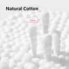 500pcs Mini Cotton Swabs with Paper Stick,Spiral/Round Cotton Bud,Tiny Cotton Head for Personal Care and Cleaning view 3