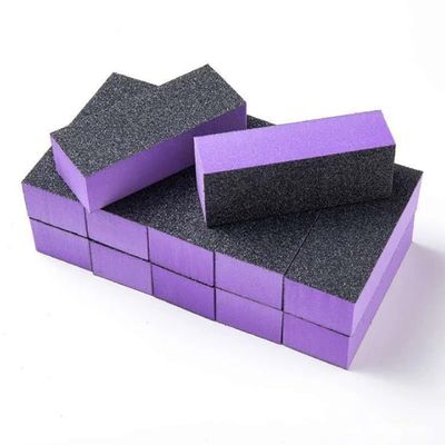 10 Pcs/Set Nail Art Black UV Gel Polishing Sanding Sponge Buffing Buffering File Block Foam Sandpaper Manicure Tools Nail Buffer Polishing Blocks for Nail Care Manicure Tool