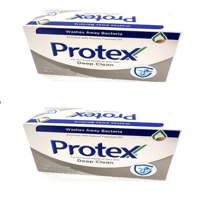Protex Antibacterial Soap Jabon Contra Bacterias Limpieza Profunda 2 Bars