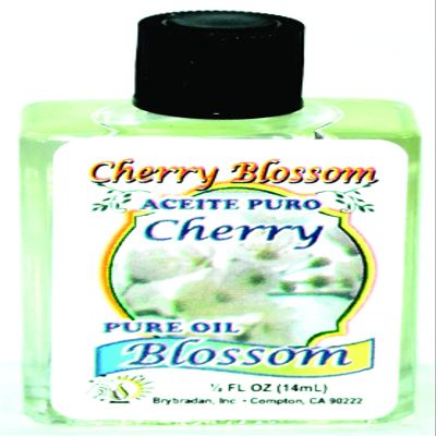 1 PIECE BRYBRADAN CHERRY BLOSSOM PURE OIL FLOR DE CEREZA ACEITE PURO 1/2 FL.OZ. (14.7 ML)