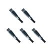 5 Pieces General Shaver Cleaning Brushes Replacement Double Ended Electric Shaver Razor Cleaning Brushes Black view 1