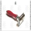Chrome 3 Piece Double Edge Safety Razor All Purpose Shaver view 2