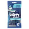 Gillette Blue II Plus Rasoirs Jetables Homme, 10 units view 1