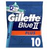 Gillette Blue II Plus Rasoirs Jetables Homme, 10 units view 4