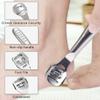 zukabmw Pedicure Callus Shaver Foot File Care Hard Skin Remover Callus Shaver Sets with Case, Foot File Heads & 10 Replacement Blade for Hand Feet (Stainless Steel Handle) view 4