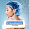 100+10 Shower Caps Disposable, Waterproof Plastic Bath Caps, Elastic Hair Processing Caps for Women Man Kids Girls, Hotel, Home Use (Blue) view 2