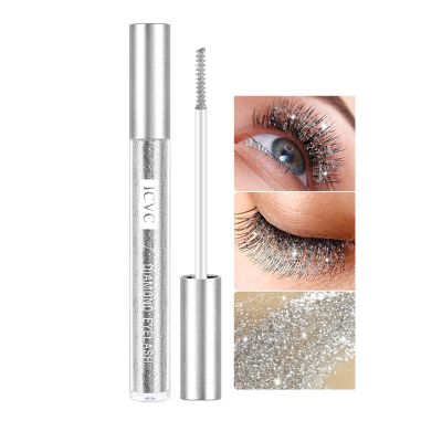 Diamond Glitter Lashes Mascara Waterproof Shimmer Colored MascaraCharming Longlasting Mascara Perfect for Stage Party Wedding Music Festival Very Sparkling Eyes Makeup