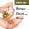 Coconut Oil Hairs Serum - Infused with Raw Virgin Olive Oil, Sweet Almond, Keratin, & Algae Extract - Rejuvenate, Strengthen and Restore Hair to Natural Beauty - 50ml (5 Pack) view 2