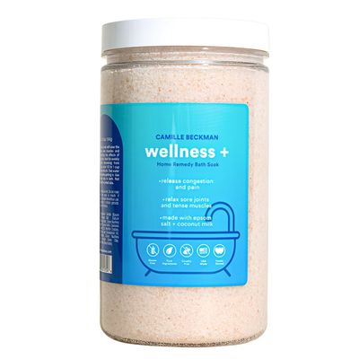 Camille Beckman Home Remedy Body Bath Soak, Wellness Plus, 36 Oz