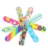 100 Pcs Mini Floral Nail Files Buffers Emery Boards Nail Buffering Files Manicure Pedicure Tool view 1