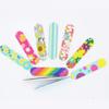 100 Pcs Mini Floral Nail Files Buffers Emery Boards Nail Buffering Files Manicure Pedicure Tool view 4