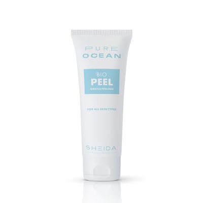 Sheida Pure OCEAN gentle exfoliant: this gentle peeling exfoliant cleanser gently peels away dead skin, leaving behind healthy, glowing skin.