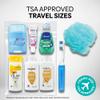 Handy Solutions 9 Piece Resealable Women's Travel Kit view 2