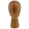 Abstract GFRP Wooden Mannequin Head Display Stand by M.M.A view 3