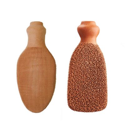 2-Sided Foot Scrubber & Body Loofah Bundle
