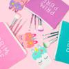 Prim and Pure Mineral Gift Set with Unicorn Mirror| Perfect for Play Dates & Birthday Parties | Kids Eyeshadow Makeup  Mineral | Organic & Natural Makeup Kit for Kids| Made in USA (Pink) view 3