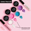 Prim and Pure Mineral Gift Set with Unicorn Mirror| Perfect for Play Dates & Birthday Parties | Kids Eyeshadow Makeup  Mineral | Organic & Natural Makeup Kit for Kids| Made in USA (Pink) view 4