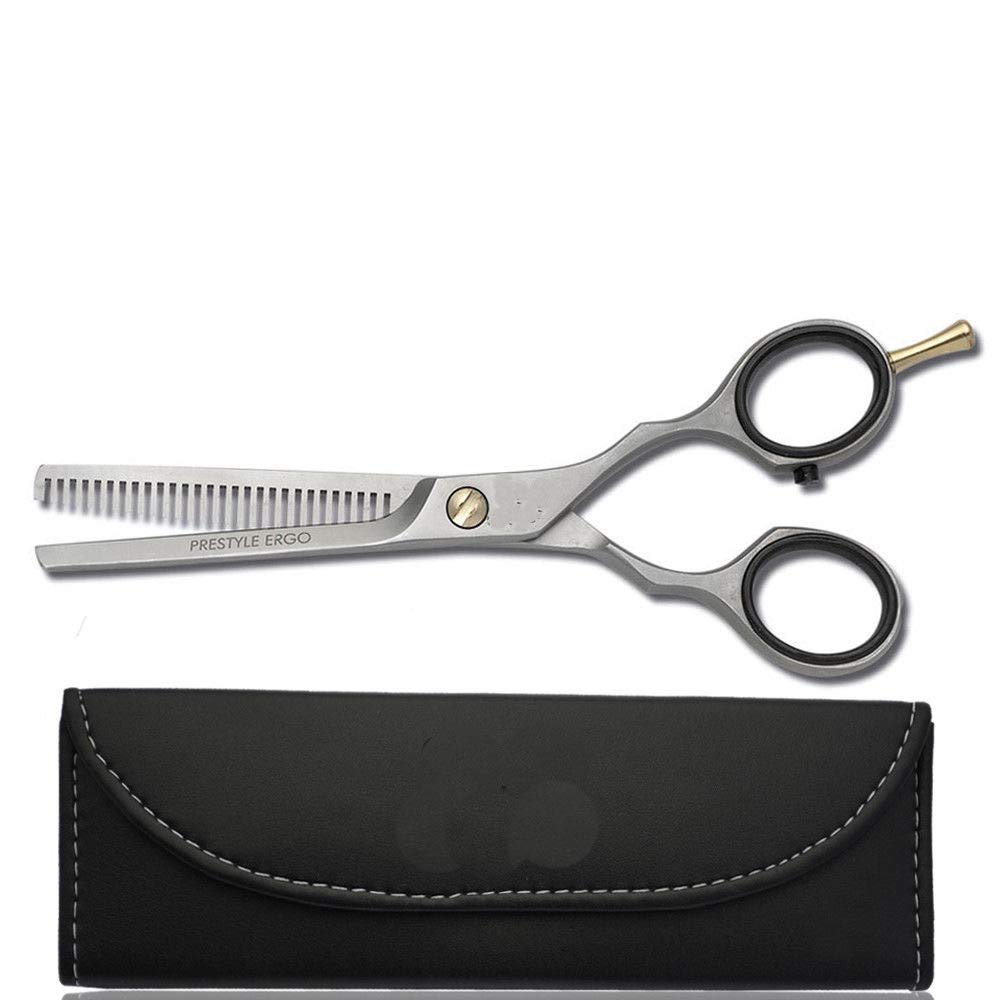 YNR Hairdressing scissor Hair Scissor Professional Hairdressers Japanese Stainless Steel Hair Cutting Shears - For Salon Barbers, Men, Women (5.5 Thinning Scissors)