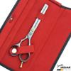 YNR Hairdressing scissor Hair Scissor Professional Hairdressers Japanese Stainless Steel Hair Cutting Shears - For Salon Barbers, Men, Women (5.5 Thinning Scissors) view 3